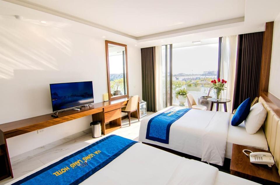Ha Long Land Hotel Bagian luar foto
