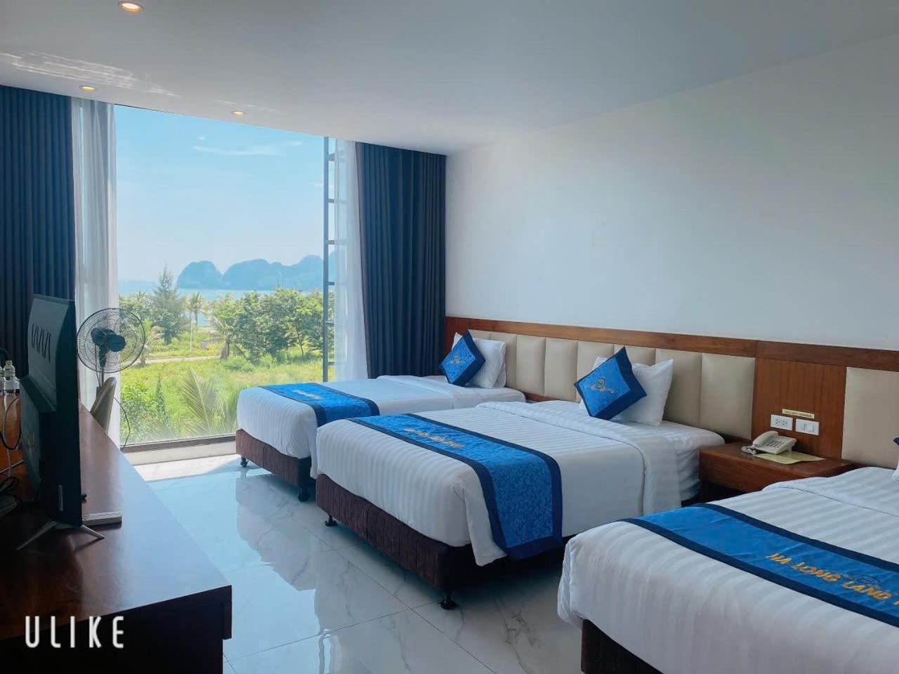 Ha Long Land Hotel Bagian luar foto