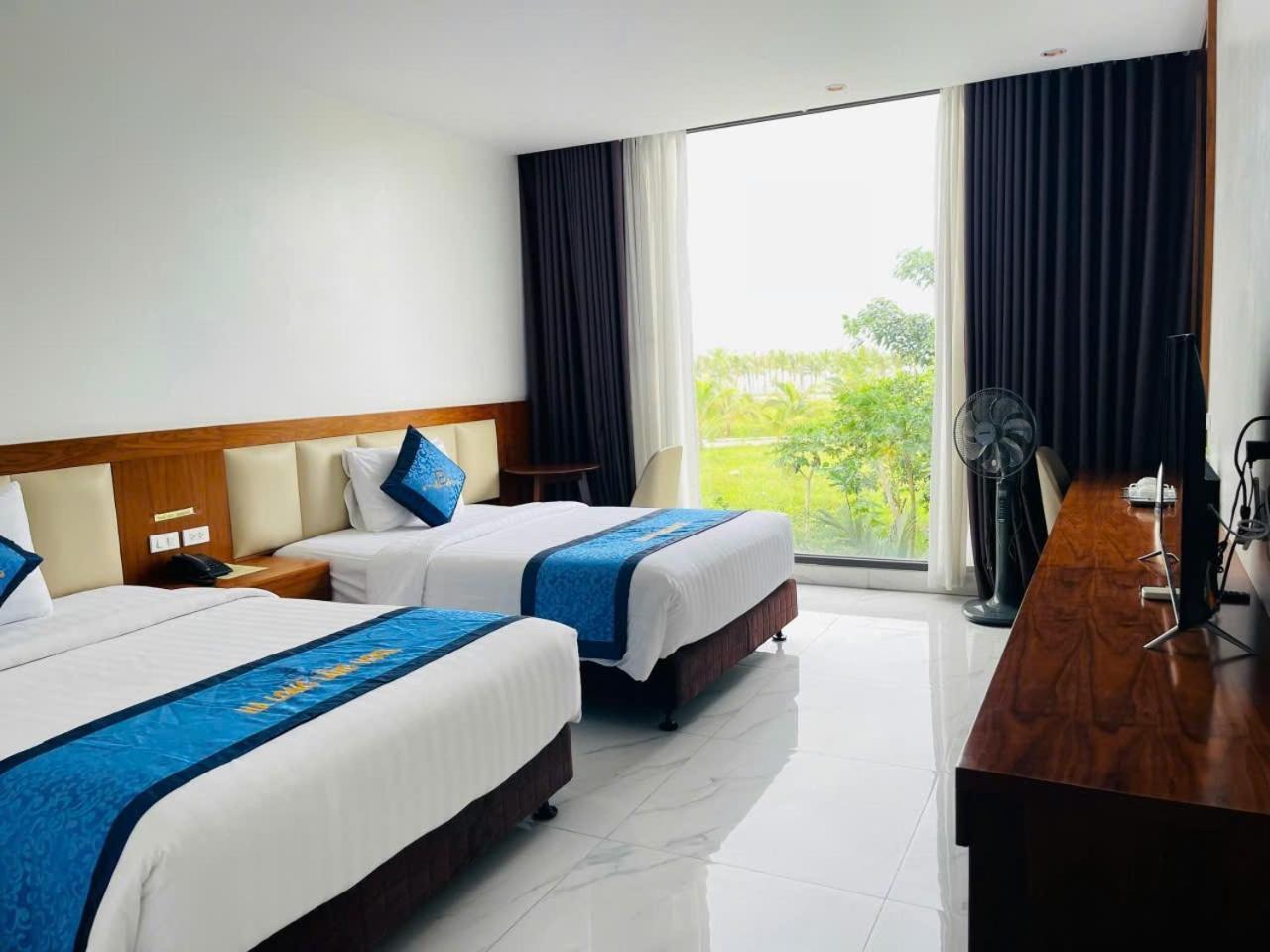 Ha Long Land Hotel Bagian luar foto