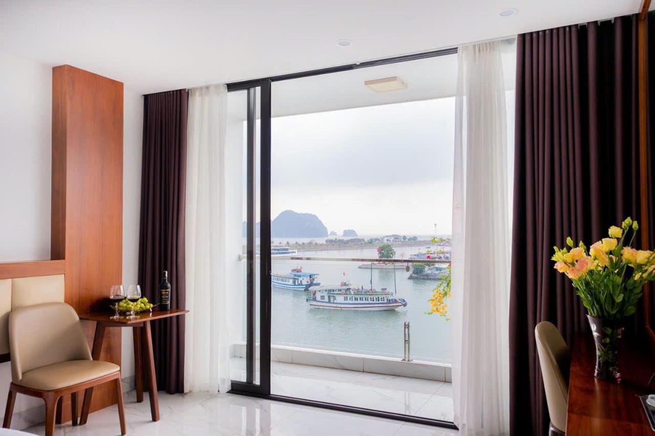 Ha Long Land Hotel Bagian luar foto