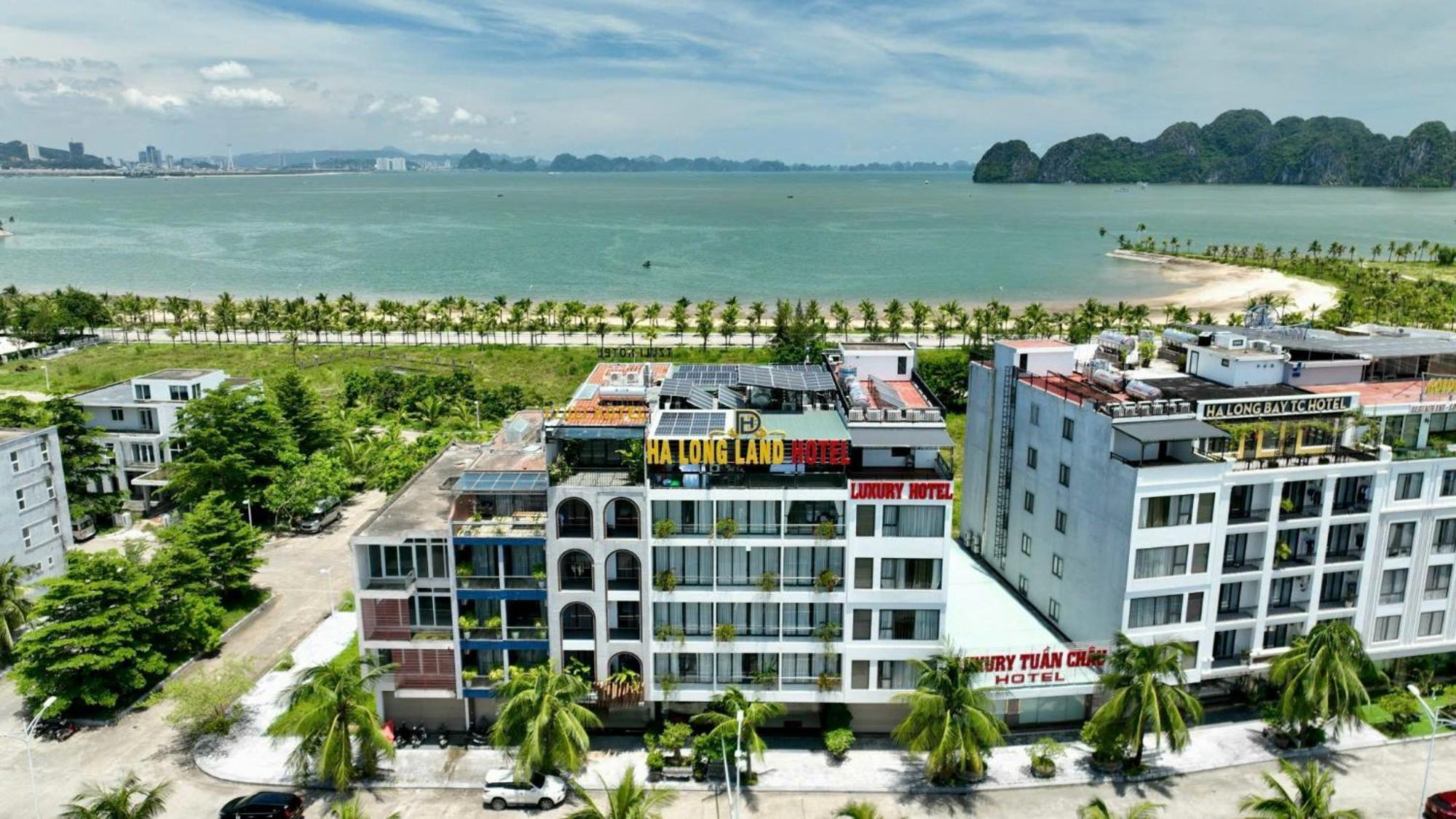 Ha Long Land Hotel Bagian luar foto