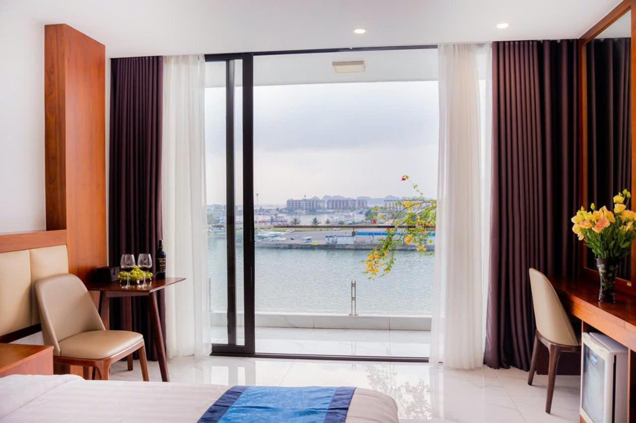 Ha Long Land Hotel Bagian luar foto