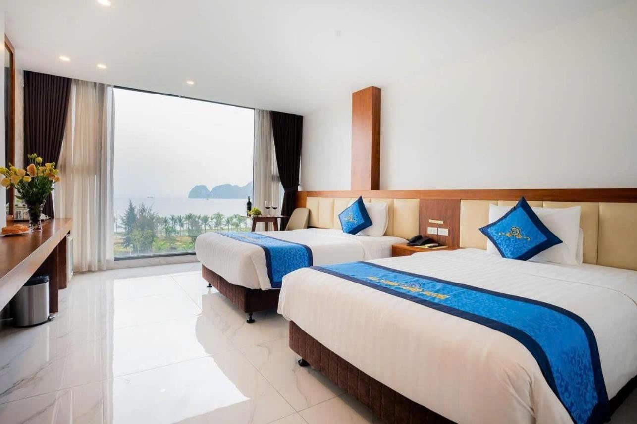 Ha Long Land Hotel Bagian luar foto