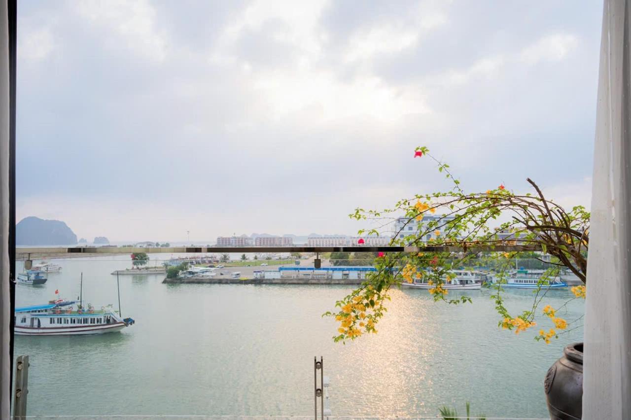Ha Long Land Hotel Bagian luar foto