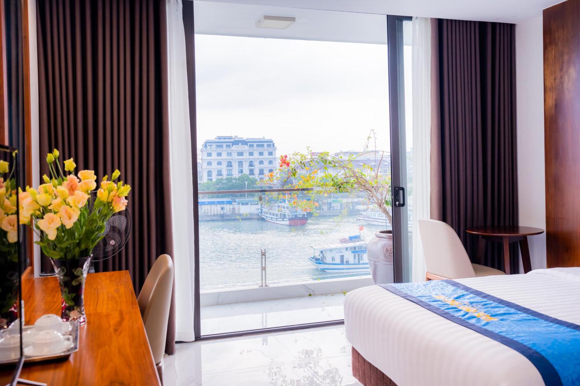 Ha Long Land Hotel Bagian luar foto